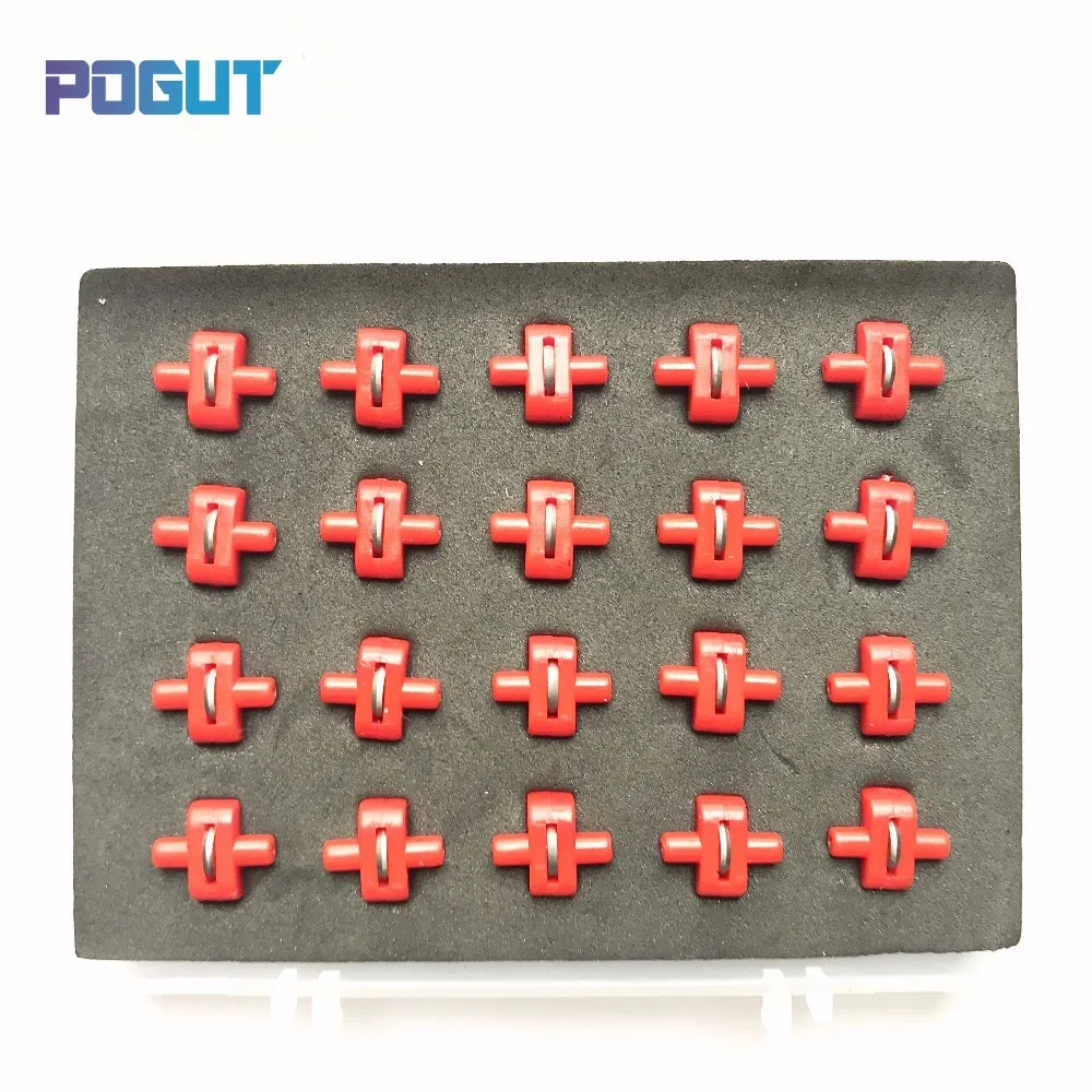 155 Degree Replacement Red Plastic Cutter Head For Glass CNC Automatic Cutting Machine