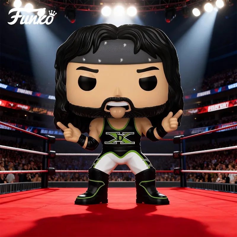 

FUNKO POP 《WWE: Гробовщик, Пистолет, X-Pac (Sean Waltman)》Аниме Экшн Настольное украшение Орнамент Модель Игрушки Коллекционная модель