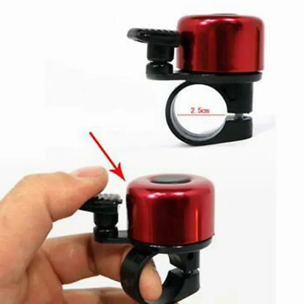 Cute Mini Bicycle Bell Aluminum Alloy MTB Bike Safety Notice Alarm Cycling Handlebar Bell Ring Bicycle Horn Cycling Accessories