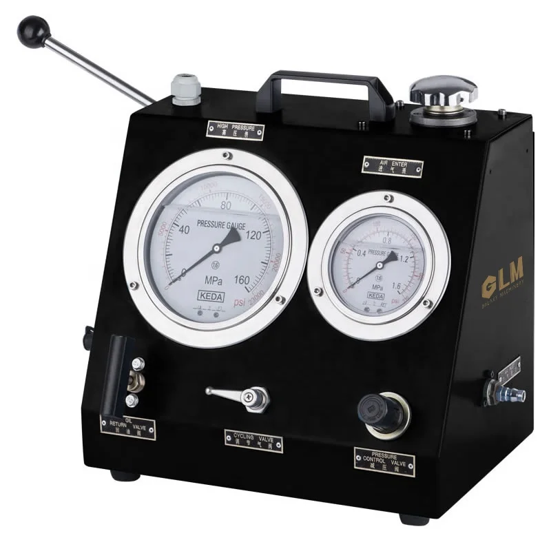 High Quality Ultra High Pressure Portable Air Hydraulic Pump 1500 bar