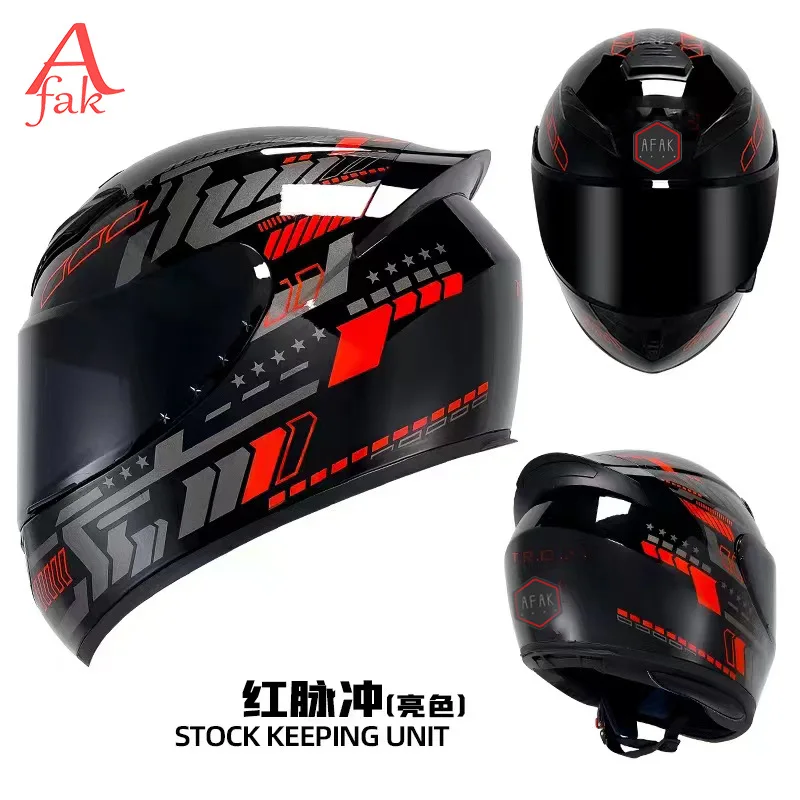 Motorcycle Male Four Seasons Female Knight Motorcycle Electric Vehicle Bluetooth Winter Casco Moto  Full Face Motorbike Helmet