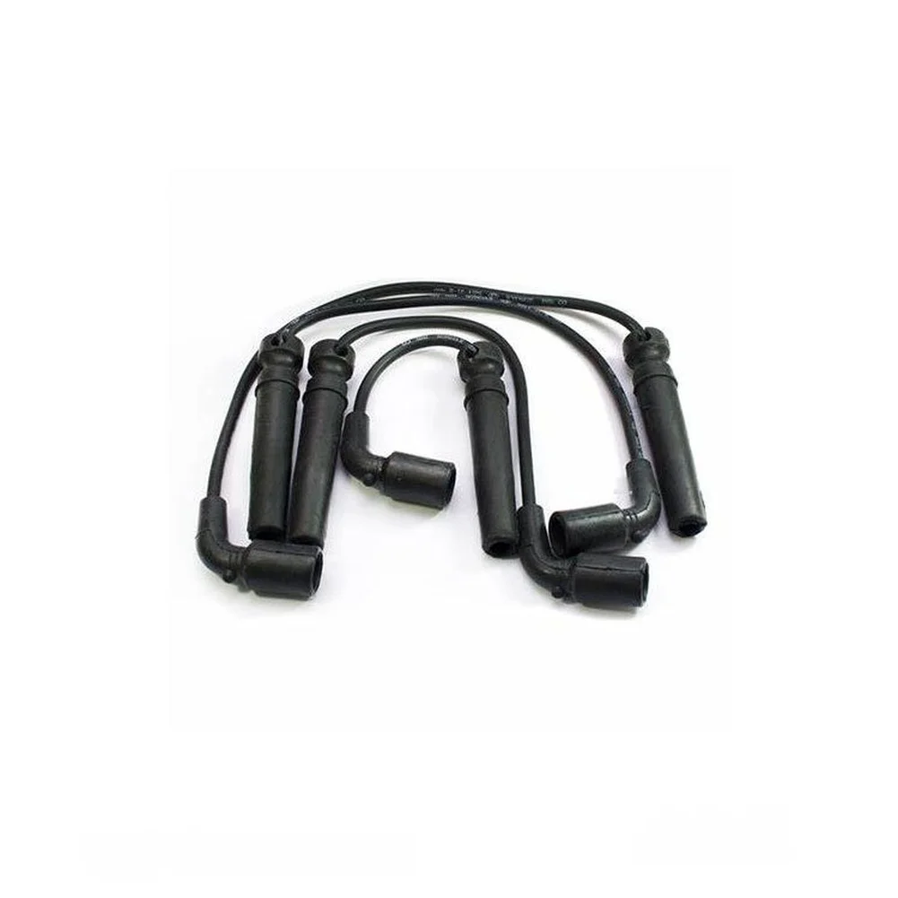 For Daily Driving Spark Ignition Wire Vehicle Spark Cable Black High Temperature Resistant OEM Standard Design