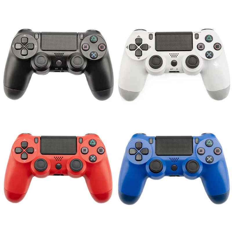 

P4 Wireless Bluetooth Game Controller Gamepads Joystick Portable Gaming Consoles Six-axis Vibration For PS3 PS4 PS5 PC Android