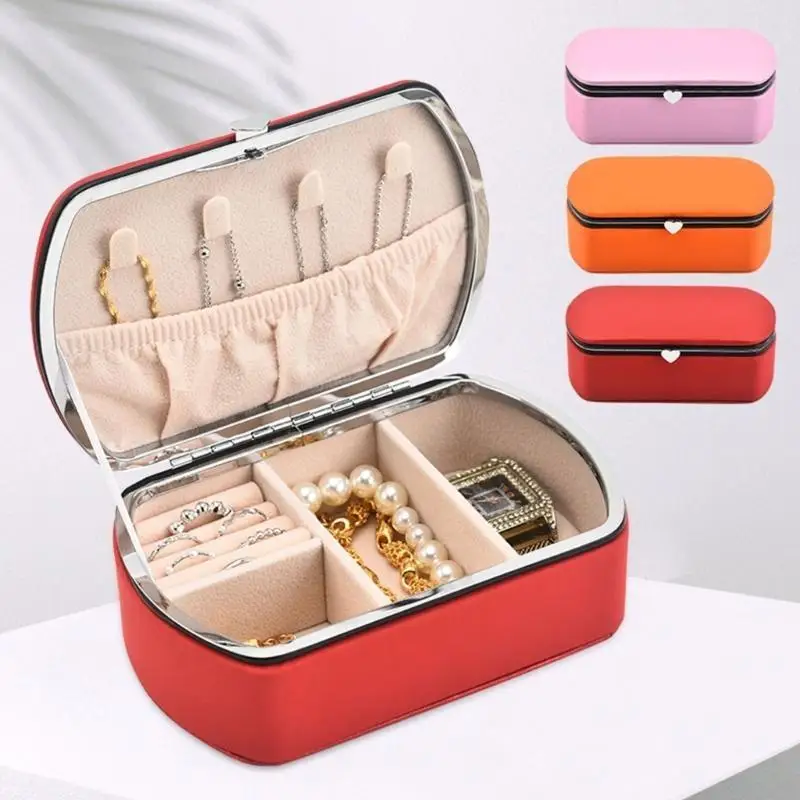 Beautiful Jewelry Storage Box Stylish Cases for Rings and Earrings