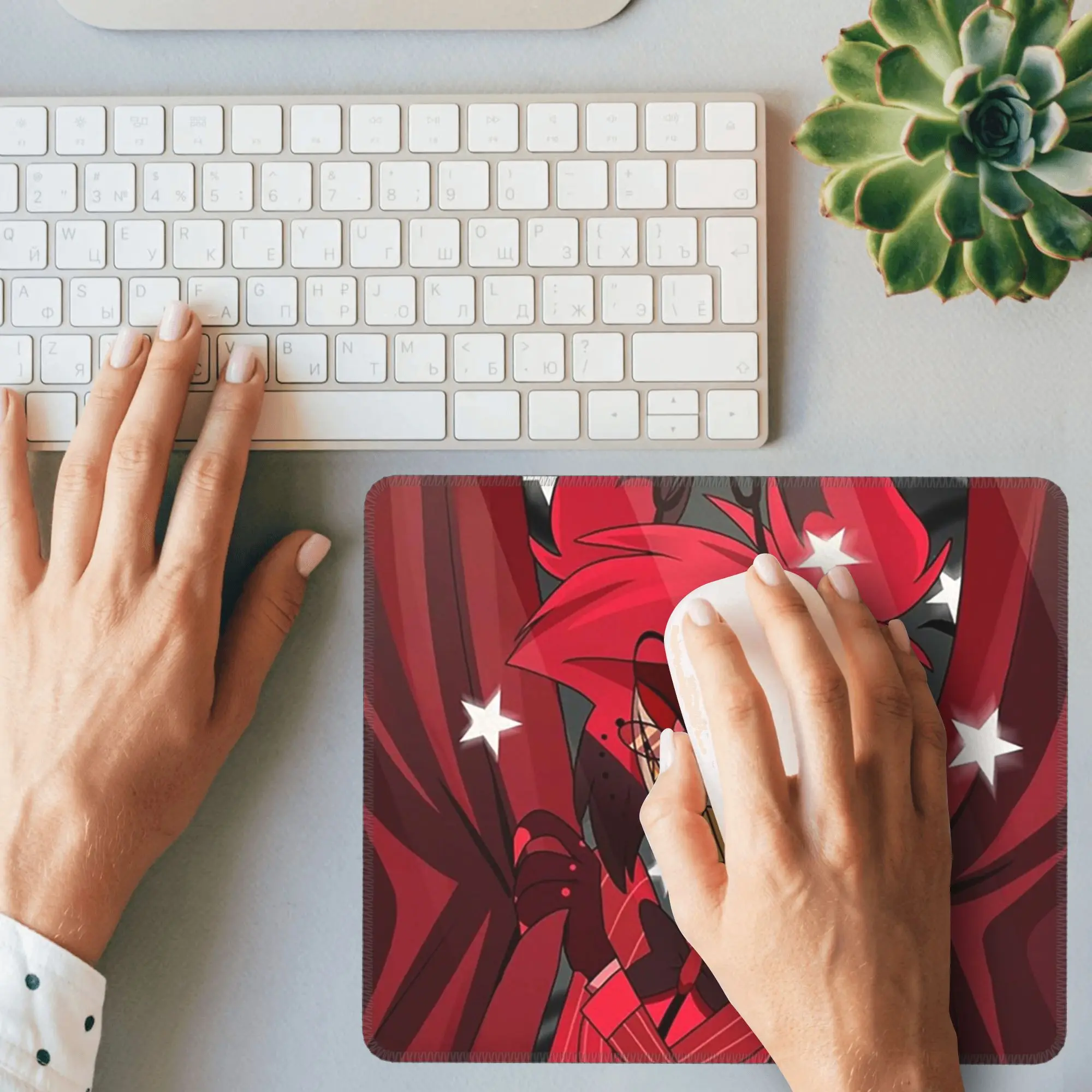 

Alastor the show начинается коврик для мыши компьютерная клавиатура коврик для мыши игровой ПК коврик для ноутбука коврик для офисного стола