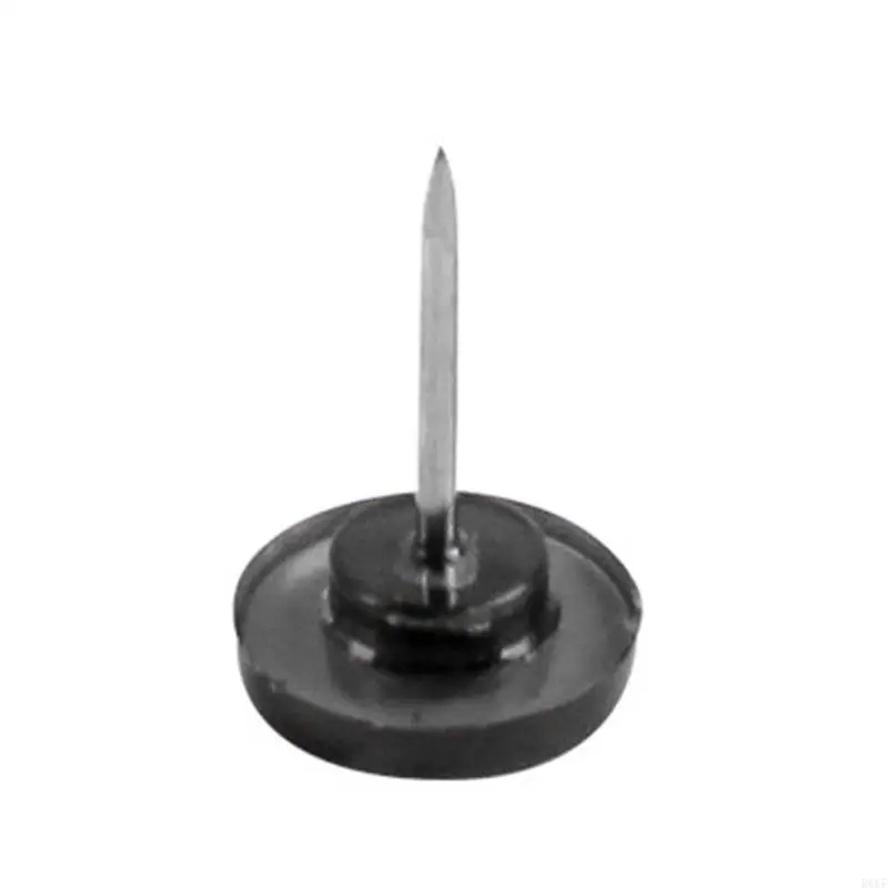 R6FF Push Pins for Cork Board, Clear Sewing Pin with Clear Box for Fabric Sewing