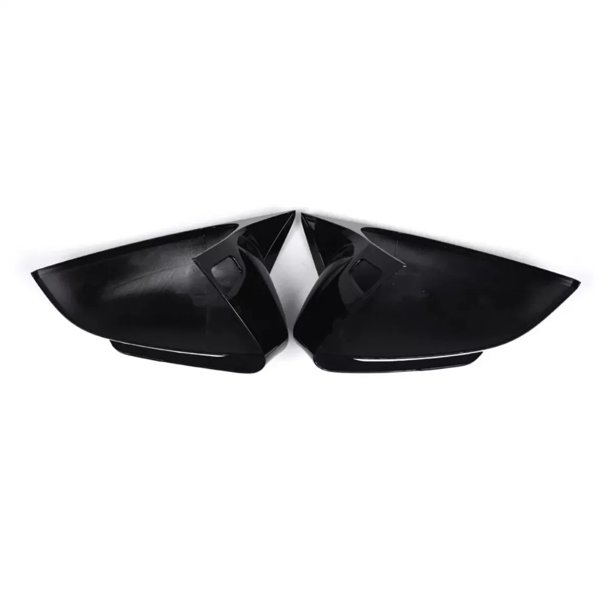 زوج باب السيارة الجانب مرآة الرؤية الخلفية غطاء غطاء لشركة فولكس فاجن ID.4 ID.5 المحرك الكهربائي E21 E39 لسكودا Enyaq iV 5AZ غطاء تغليف مرآة #3