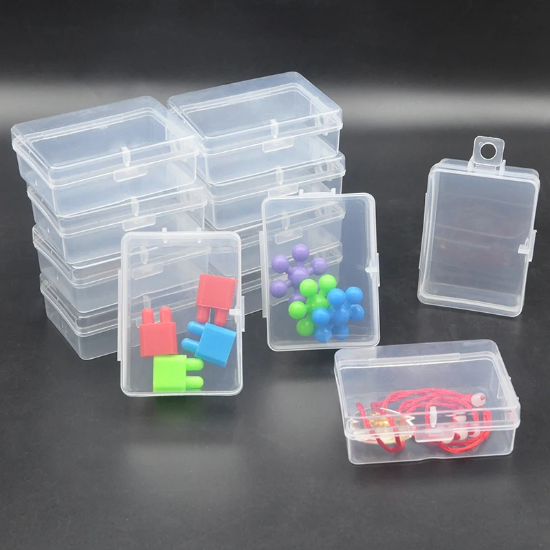 desktop drawer, tidy storage classification, suitable for parts, accessories, small items, medicines Transparent storage box,