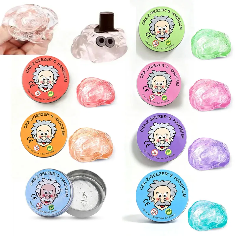 --Reusable Putty Liquid Crystal Bouncy Slime Toy Set Kid Safe Mud Stress Relief Toys Color Clay Handmade DIY Handgum Playdough//