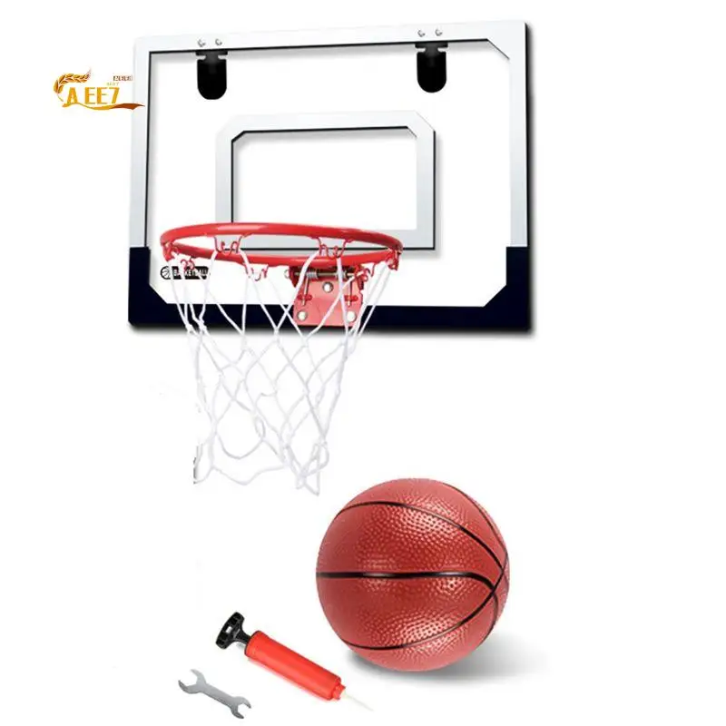 AEE7-Mini Basketball Hoop With Ball For Kids Adults Bedroom Basketball Hoop Office Mini Hoop