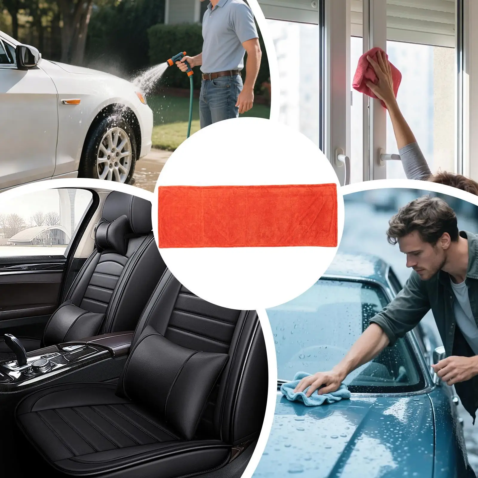 

Микрофибровое полотенце для автомобиля без разводов, средства для чистки, микрофибровые салфетки для мытья автомобилей, грузовиков, внедорожников, фургонов, седанов