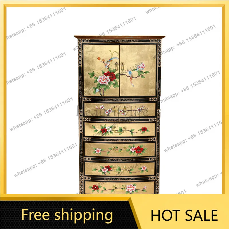 PJ new Chinese classical hand-painted furniture antique furniture Ming and Qing Dynasties