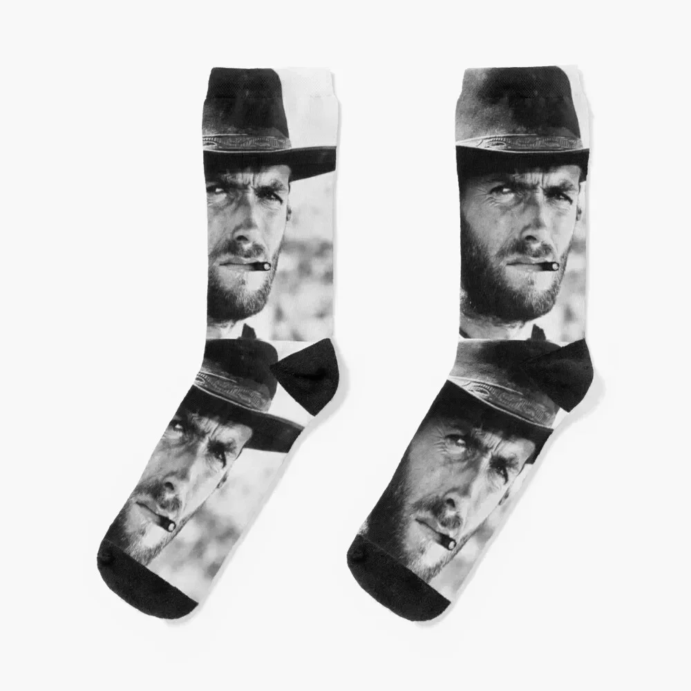 

Clint Eastwood eyes Socks basketball christmas stocking Running Men's Boy Child Socks Women's
