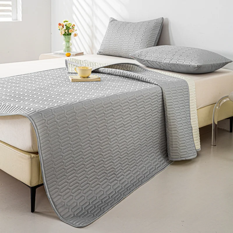 Summer New Cooling Pad Set 1pc Breathable Comfortable Soft High Elasticity (1 Cooling Mat/No Pillow Core) Not Sticky