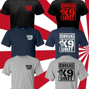 Male German Shepherd Logo T-Shirt, Germany Dog K9 Unit, K-9, Bundespolizei 8 Main Sales Iron Cross 1939 1945 - №8