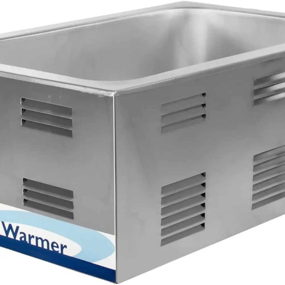 

Полноразмерный портативный паровой стол Chef’s Supreme 22x14, подогреватель еды — электрический, 120 В, с увеличенной вентиляцией и пятном