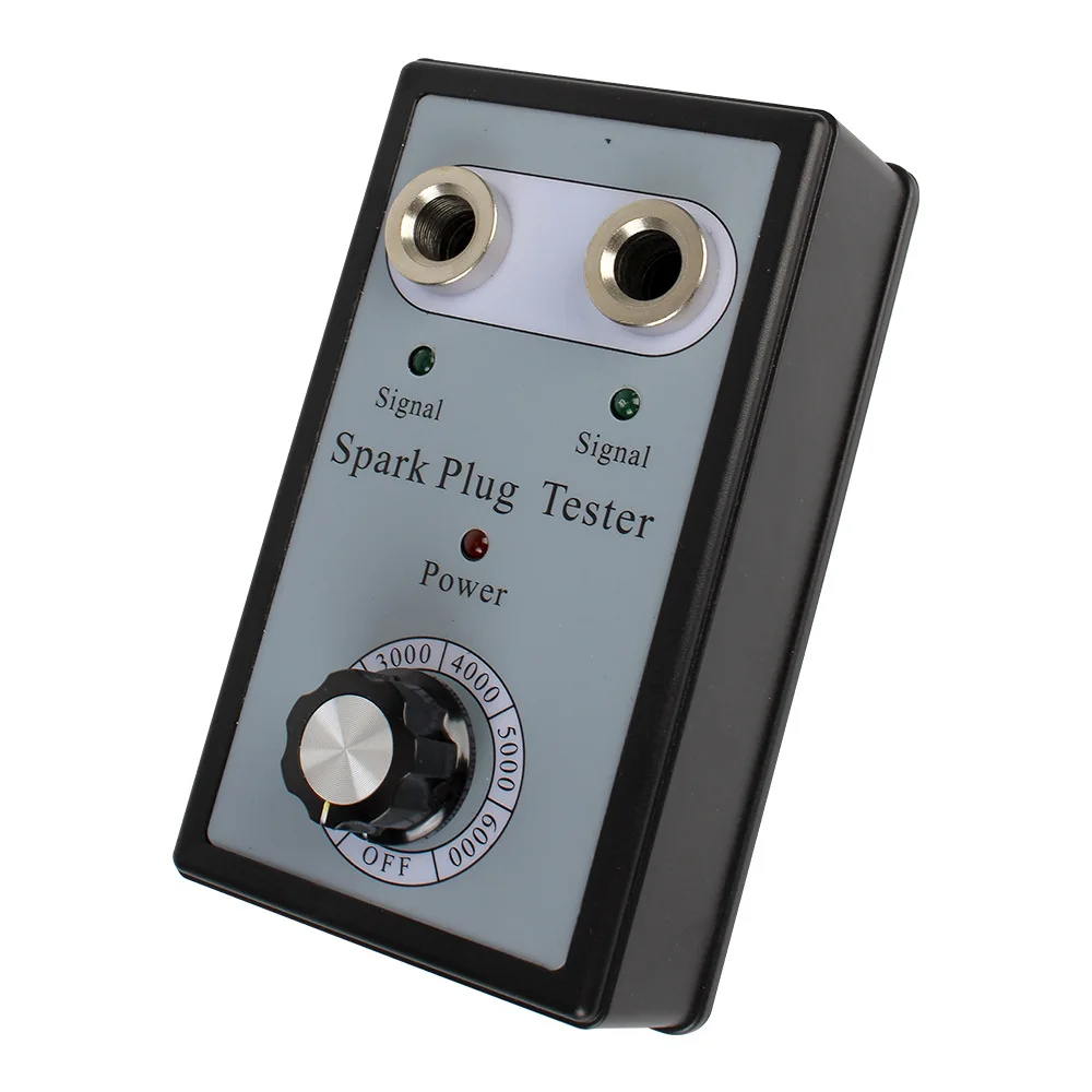 شرارة اختبار أداة تشخيصية قابل للتعديل ثقب مزدوج شرارة التوصيل تستر لسيارة دراجة نارية ملف الإشعال مدقق شرارة الكاشف #3