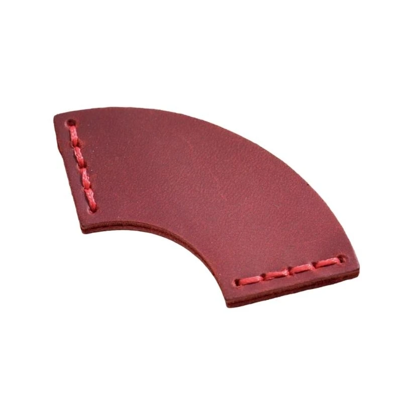 レトロブックマークファン型ページマーカーPUレザーブックマークシンプルな本マーカークリエイティブブックマーク