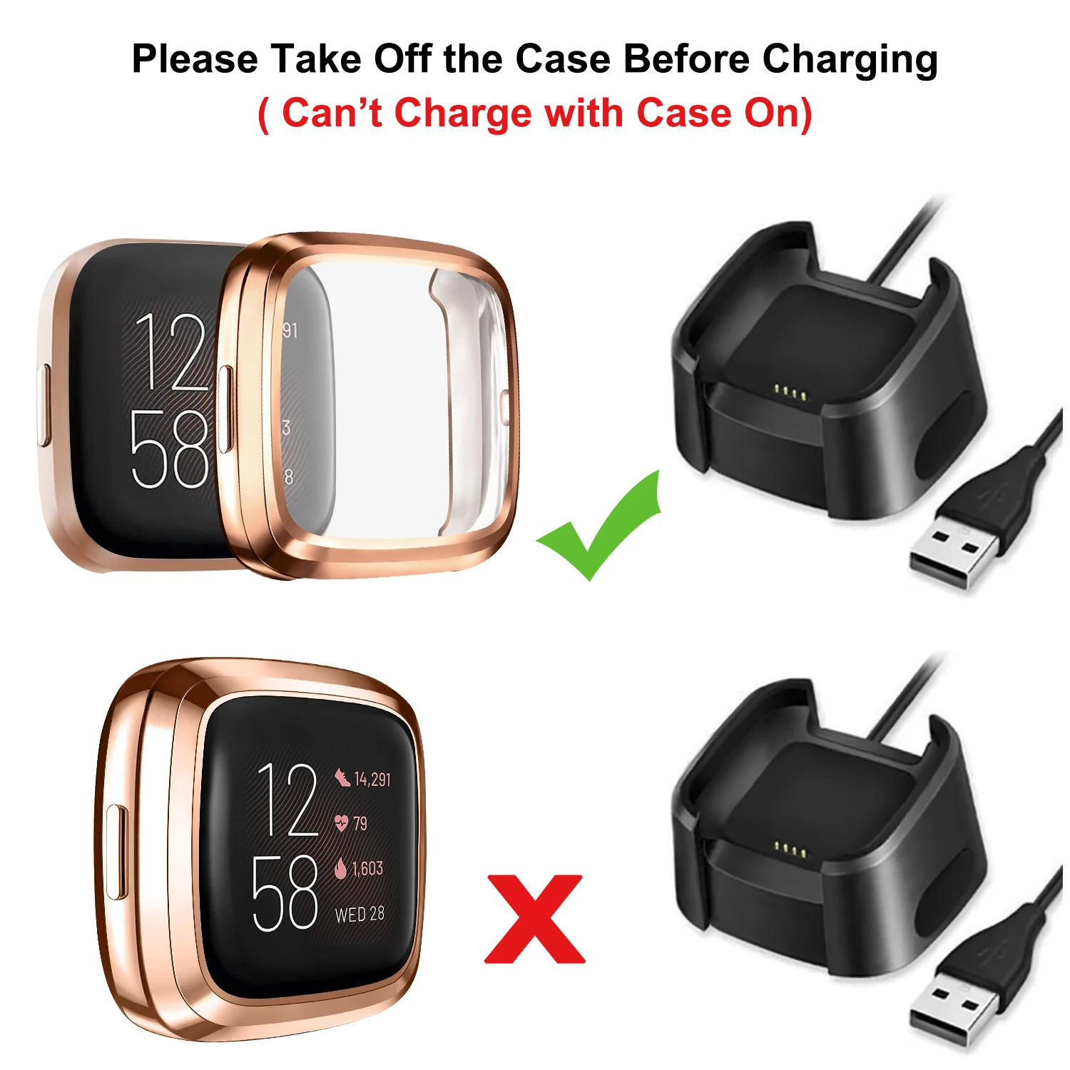 Zachte TPU Screen Protector Case Voor Fitbit Versa 2 3 Cover Waterdicht Horloge Beschermende Shell Voor Fitbit Versa 2 3 Clear Case