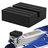 Universal Car Lift Jack Stand Rubber Pads Frame Protector Adapter Floor Slotted Car Jack Rubber Pad For Lexus Subaru Fiat Volvo