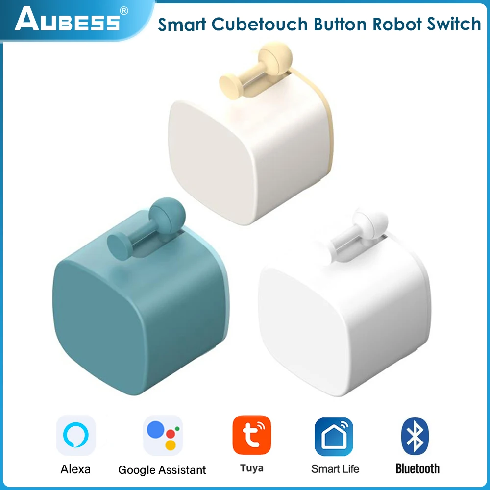 

Tuya Finger Robot Switch Smart Home Bluetooth Mechanical Arms Bot Button Pusher Smart Life App Voice Control Alexa Google Home