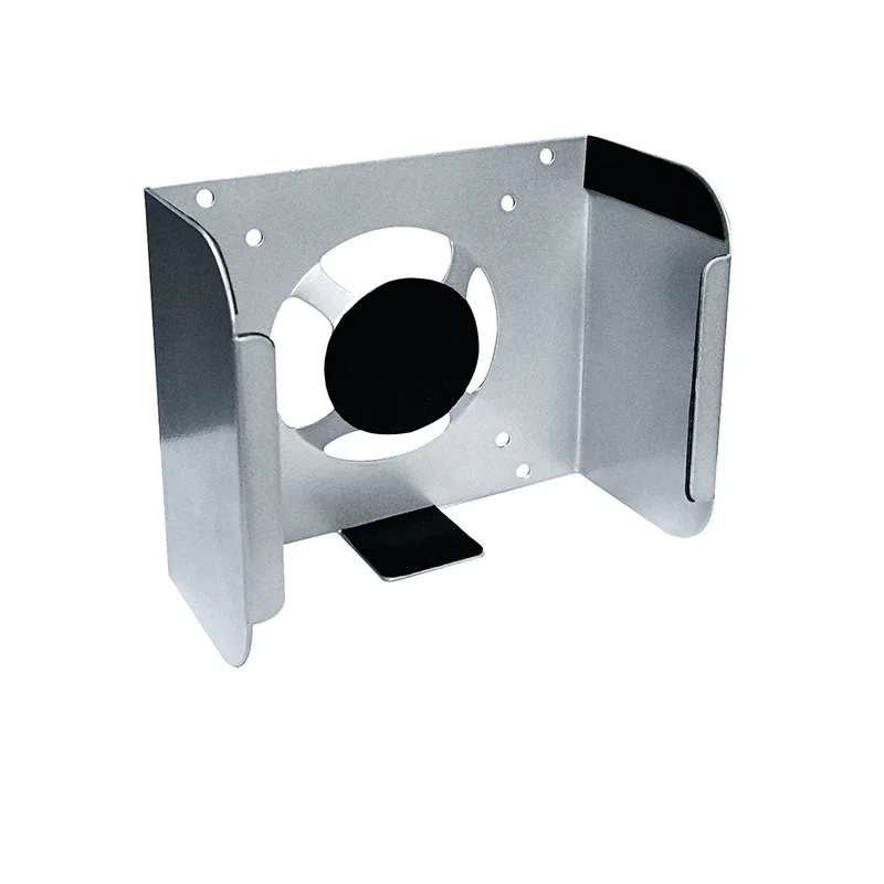 Wall-Mounted Under Desk Computer Holder Monitor Back Mini PC Stand Bracket for Mac Mini 2024 M4 PC Accessories