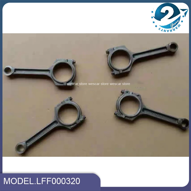 4PCS Engine Connecting Rod Set LFF000320 for Chinese SAIC ROEWE 550 MG6 750 1.8 18K4F engine