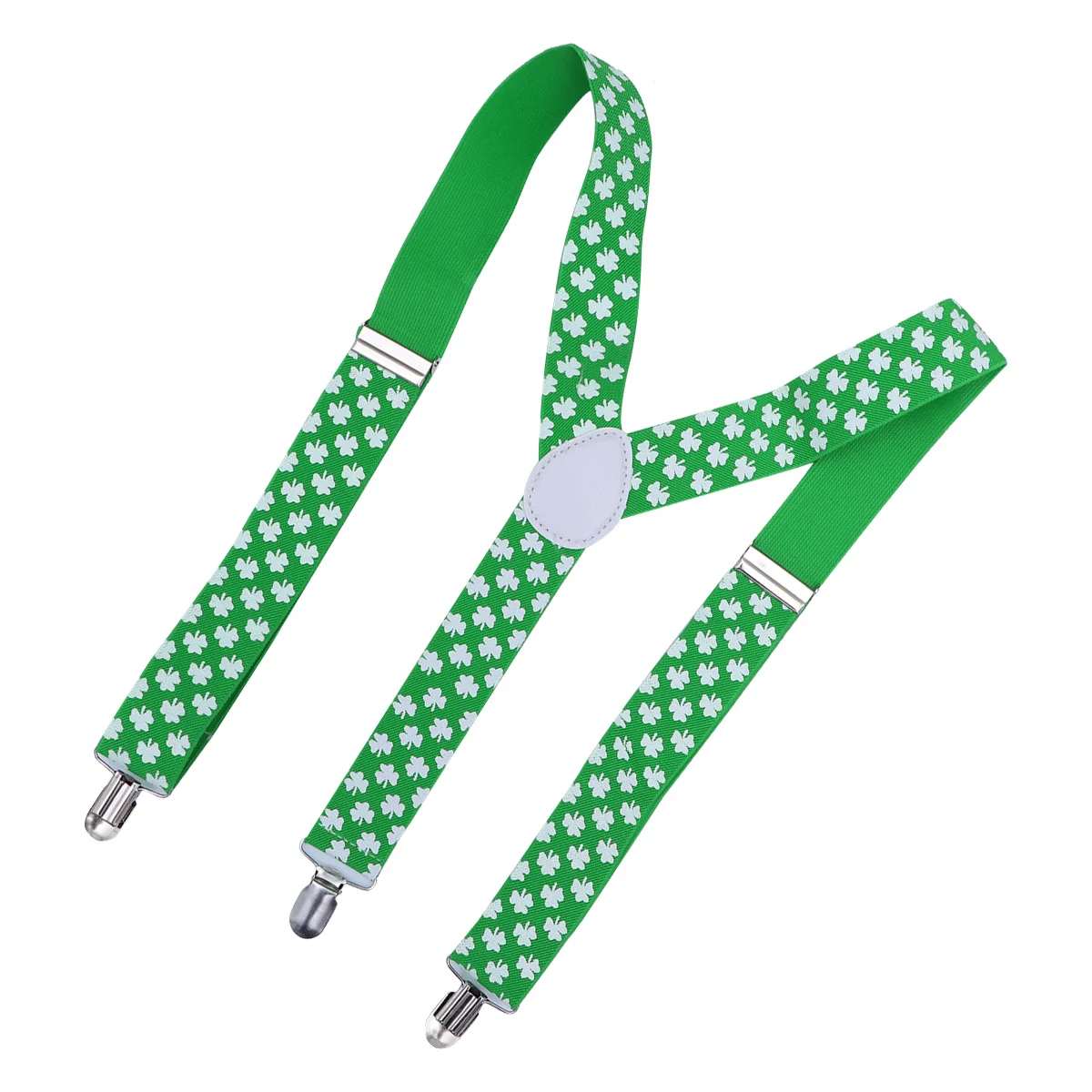 شامروك كلوفر الحمالات عيد القديس باتريك زي موكب أداء اكسسوارات الحفلات الحمالات عيد القديس باتريك الملحقات