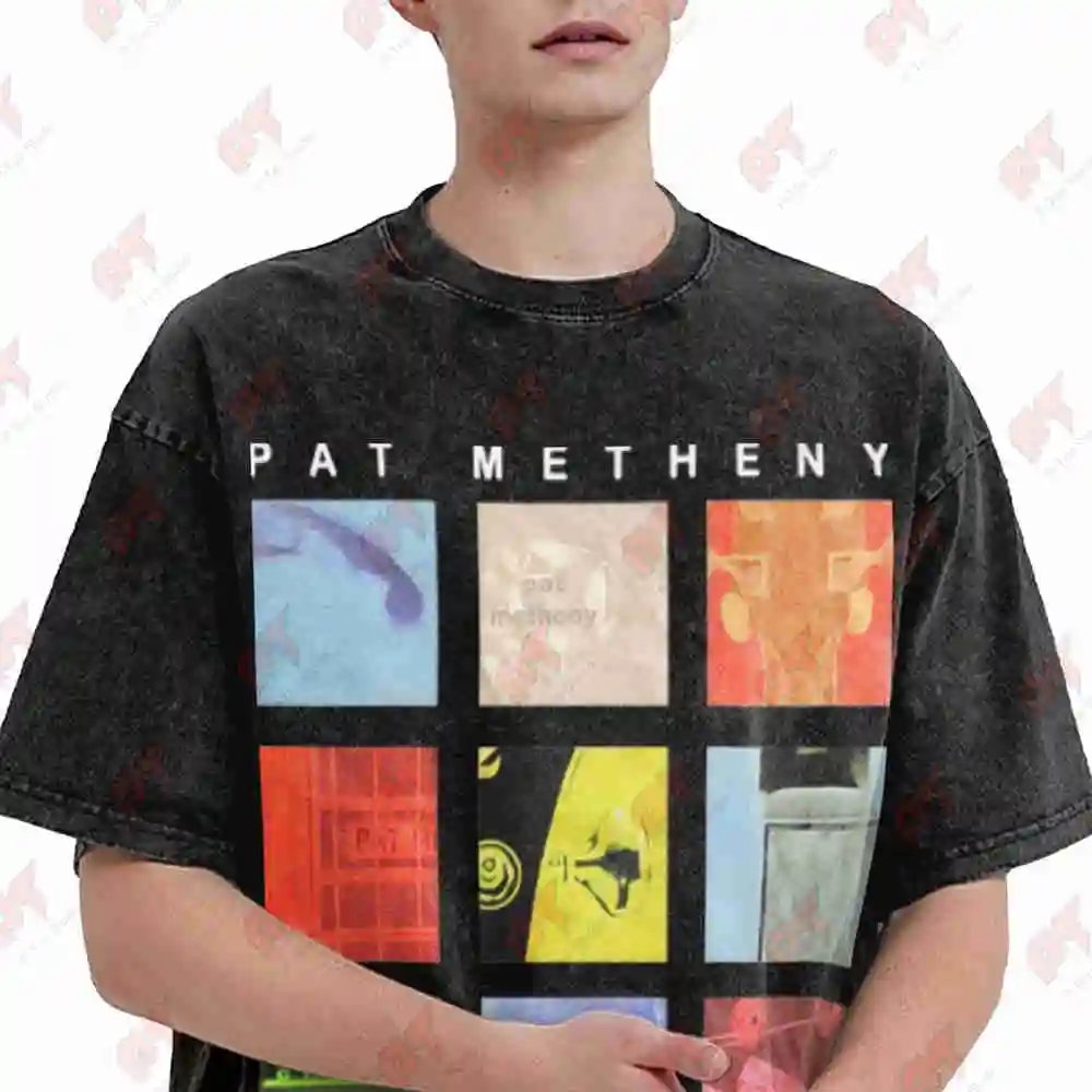 Pat Metheny An Evening With World Tour Vintage Washed Tee Pure Cotton T-Shirt