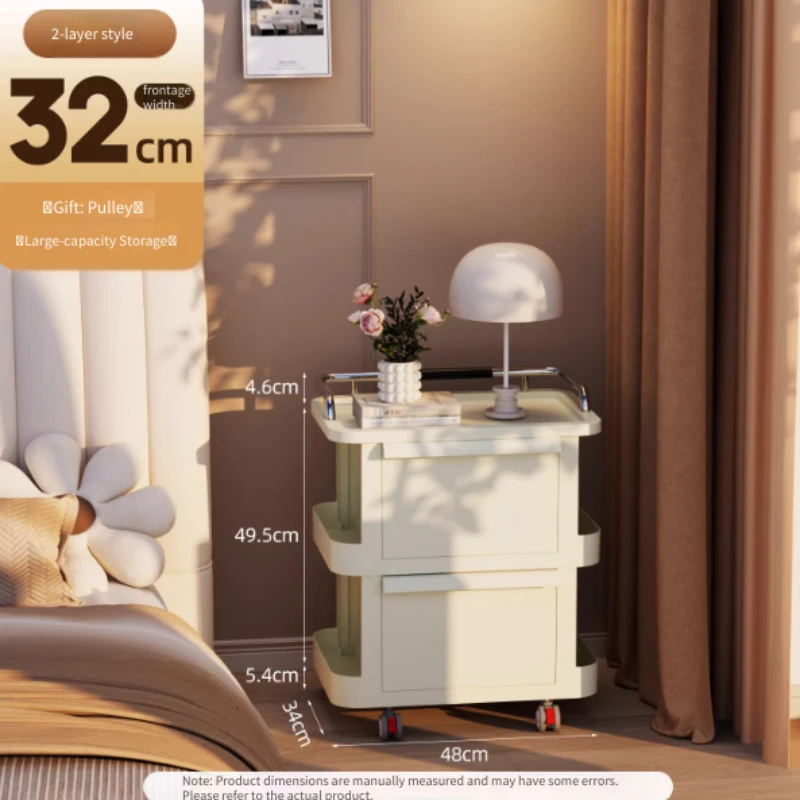 

Стеллаж для хранения закусок, роскошный прикроватный шкаф для хранения, напольный шкаф с многослойными ящиками, мебель Carrito Con Ruedas