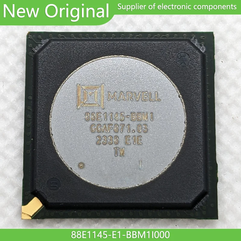 

(1PCS) 88E1145-E1-BBM1I000 88E1145-BBM1 88E1145 BGA364 10/100/1000 GIGABIT ETHERNET TRANSCEIVER Original Genuine