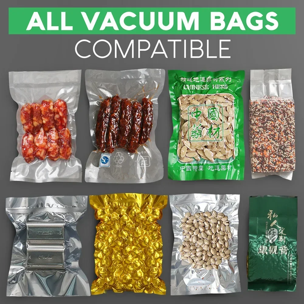 Aferidor A Vácuo Comercial, totalmente automático, não-Picking Bag, Food Vacuum Sealing Machine, Textura Bag, saco liso, MS4005 Selador, 40cm