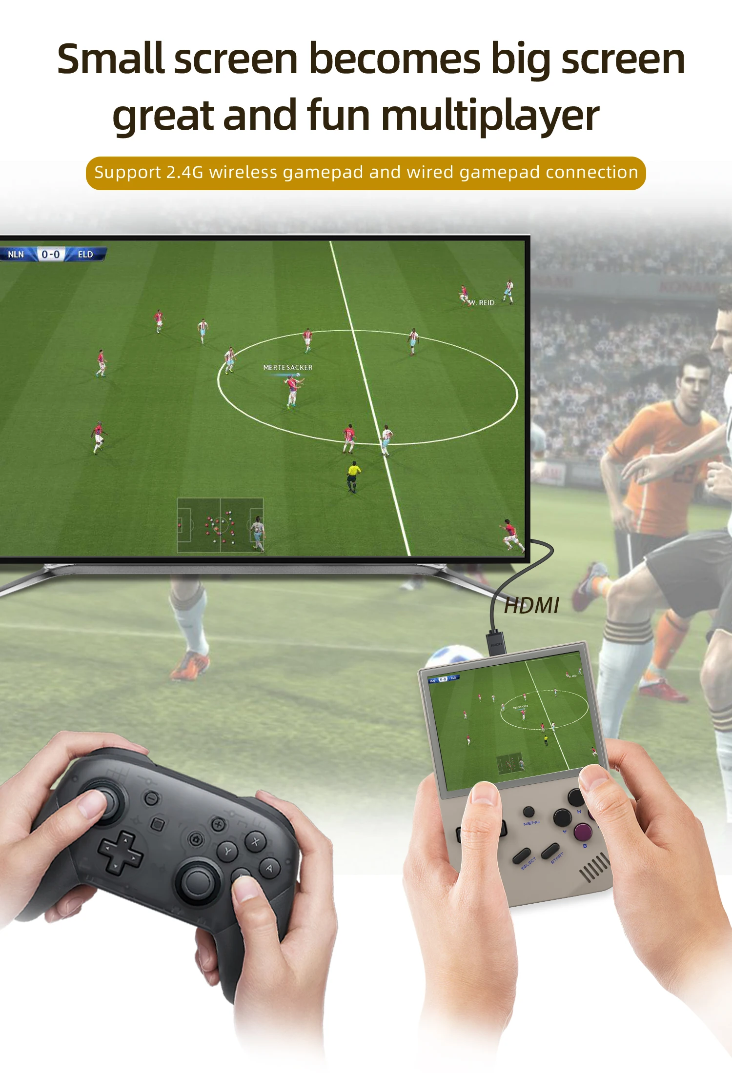 Anbernic RG35XX مشغل ألعاب محمول Linux Dual OS الرسمي GarlicOS 2600mAh 3.5 "IPS HD TV Outpu وحدة تحكم ألعاب ريترو محمولة #3