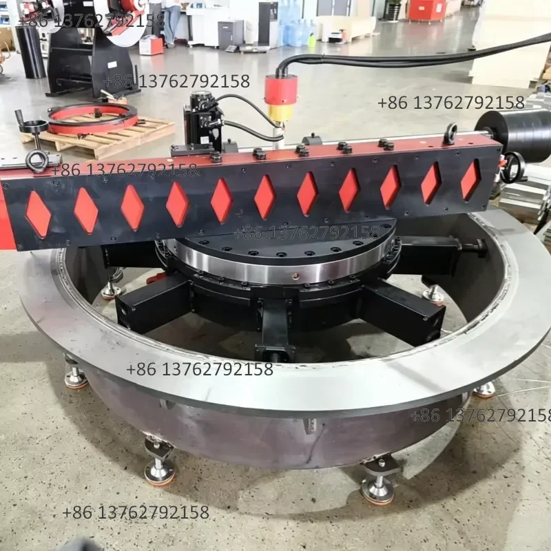 【2026】 FLS-3000 Servo Motor Remote Control Heavy ID-mount Flange Facing Machine with CNC Display for 45.28-118.11 Inches