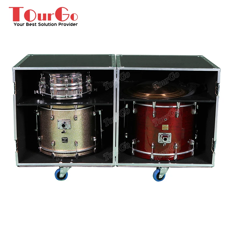 Custom Percussion & Drum Set Road Cases