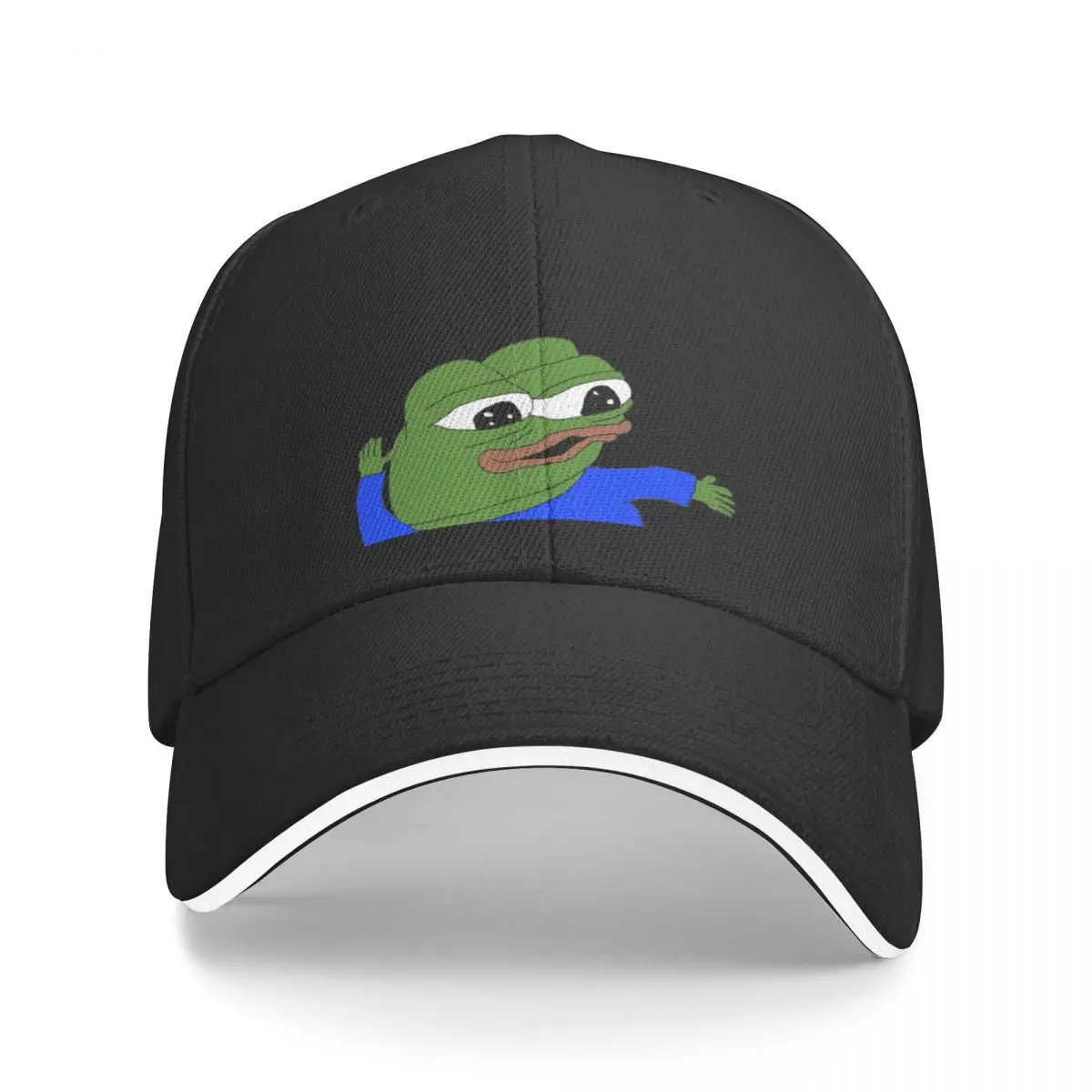 

Dancing Apo Pepe the Frog's help helper Baseball Cap Golf Big Size Hat Uv Protection Solar Hat Male Women's