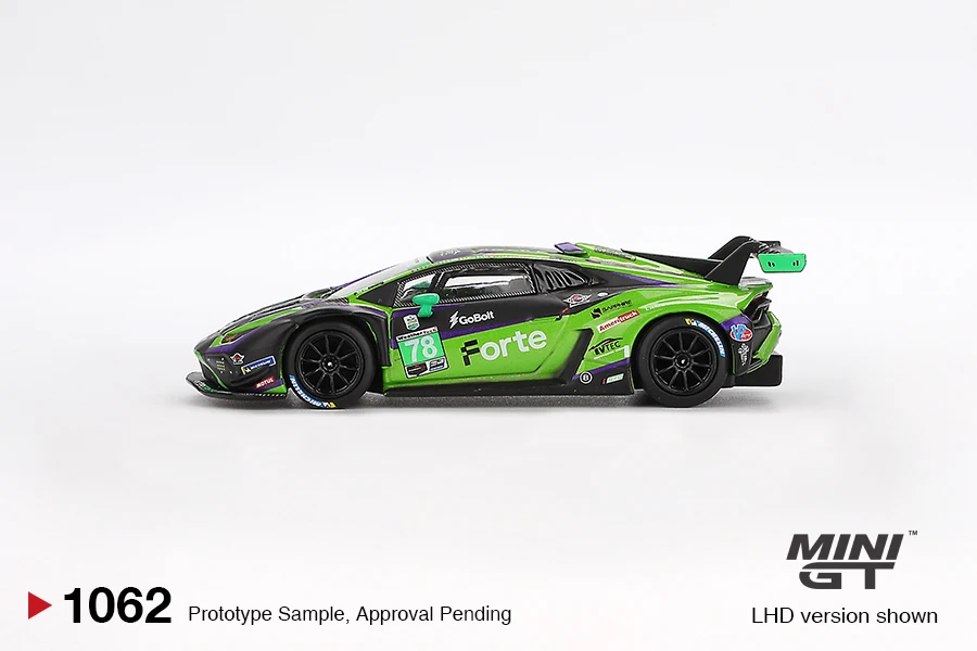 MINIGT  1/64 1135 1076  957 LB-Silhouette WORKS MURCIELAGO GT Evo Capri Diecast Model Toys Vehicles Miniatures Collectibles