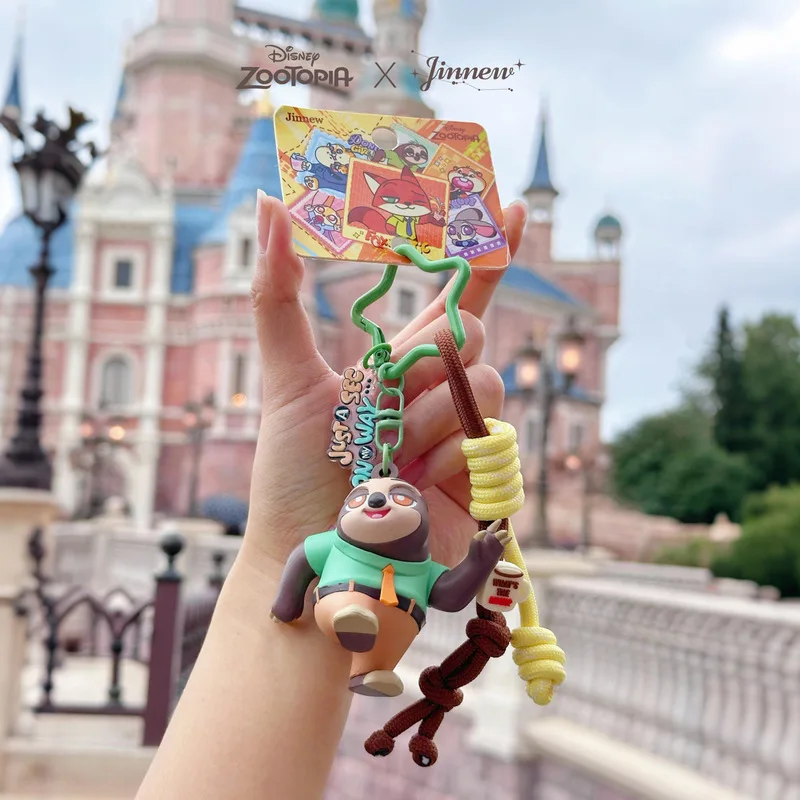 

Брелок-фигурка Jinnew Disney Zootopia 3D: Джуди, Ник, ленивец. Дизайн в стиле аниме. Подвеска для сумок. Коллекционный подарок на Рождество.