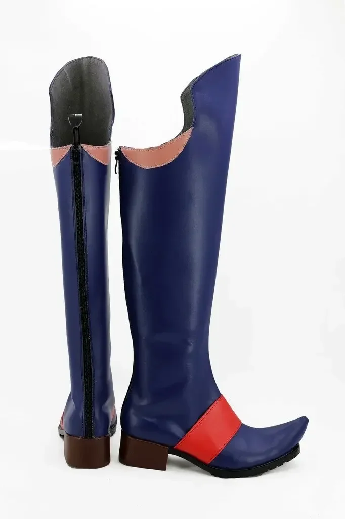 Little Witch Academia Akko Custom Cosplay Stiefel – Anime Witch Charakter Schuhe jeder Größe