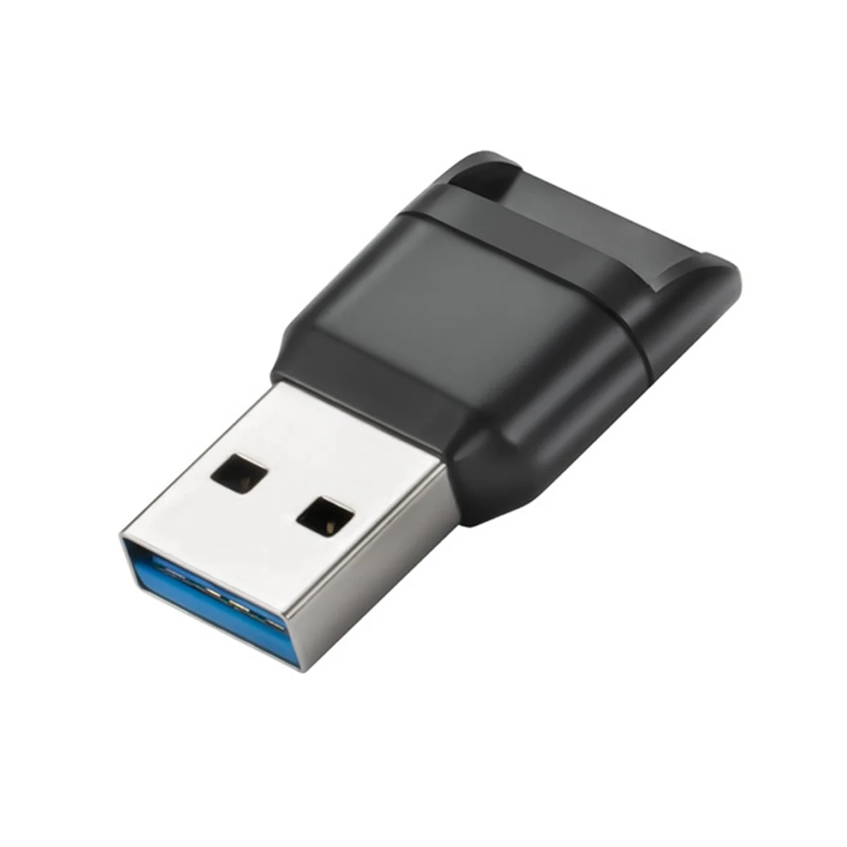 Adaptador de leitor de cartão de memória SMIEA USB 3.0 Adaptador de cartão de memória flash de alta velocidade para TF PC Computador Laptop Preto