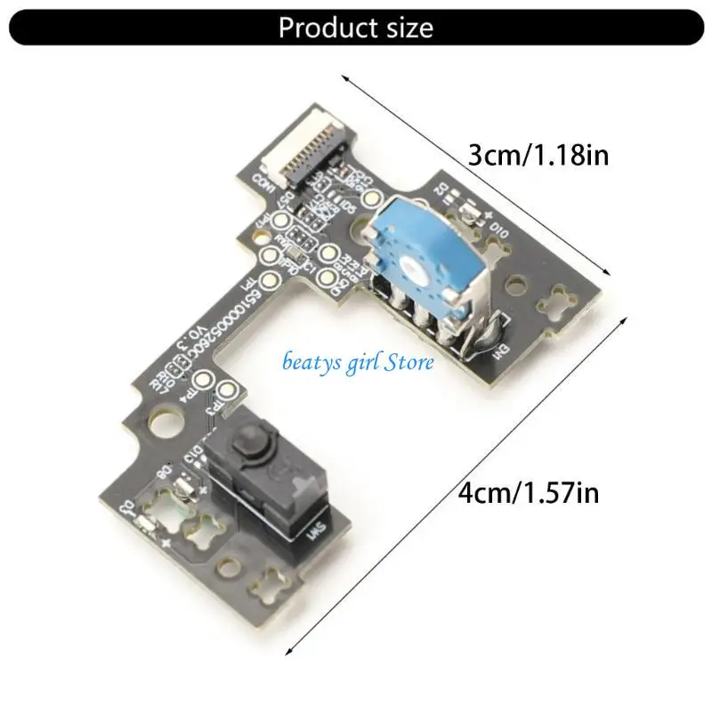C7AB Mouse Button Board Board Microswitch Board for V3Pro Mouse