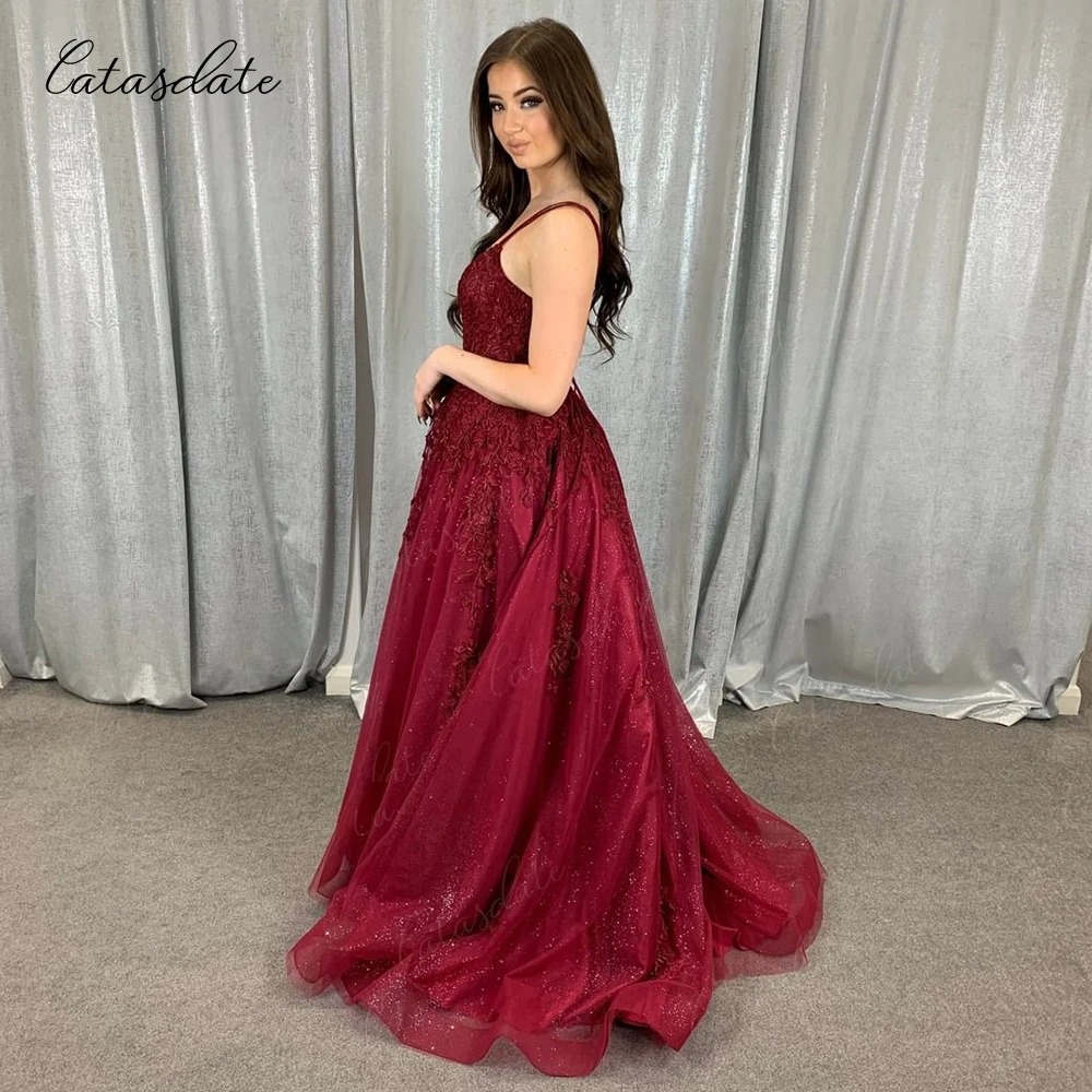 Catasdate A Line Evening Party Dresses Formal Prom Dresses for Graduation Women Dress for Gala Party 2024 vestidos de fiesta