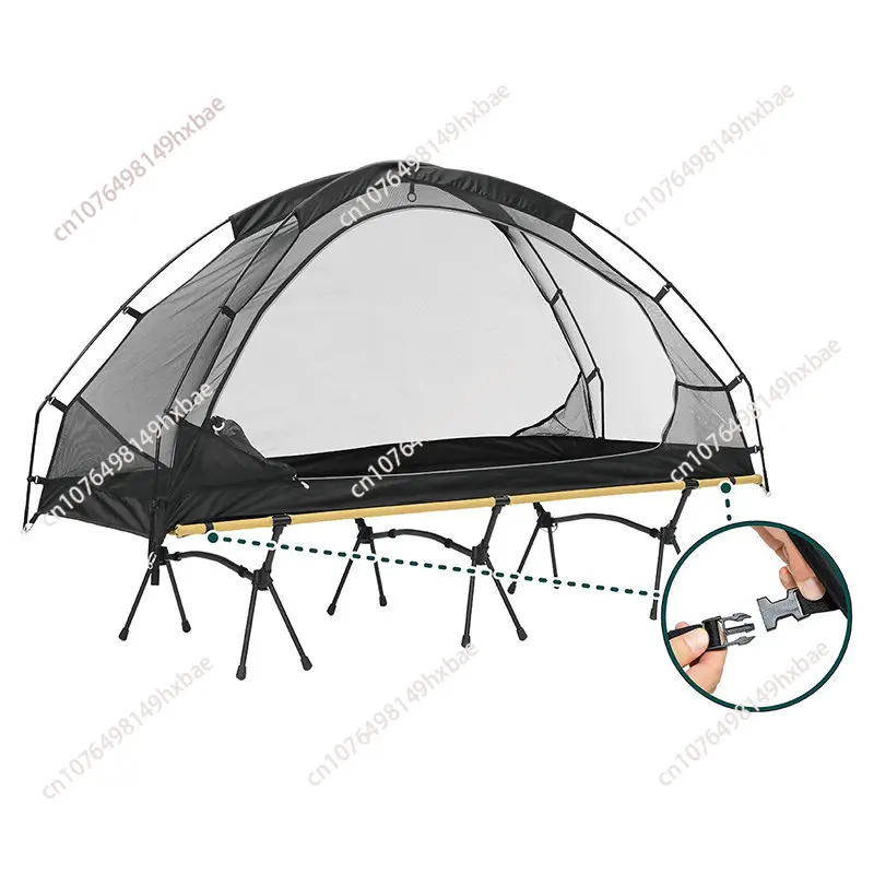 Outdoor Solo Kangaroo Tent, Rainproof Shelter Mesh Inner Tent, Mosquito Net Tent for Hiking & Camping