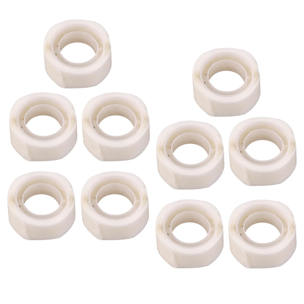 

10 Rolls Balloon Adhesive Stickers Hanging Glue Points Double Sided Non Trace Balloons Dot Craft Dots Labels Decorations
