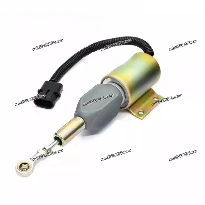 Excavator Flameout Solenoid Valve 3926411 3926412 Shutdown Switch Oil Shut-Off Valve 12V 24V High Quality