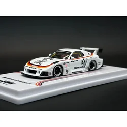 INNO & Time Micro 1:64 Car RX-7 FD3S -from 41 Coca-Cola LB Wide Body White Alloy Car Model