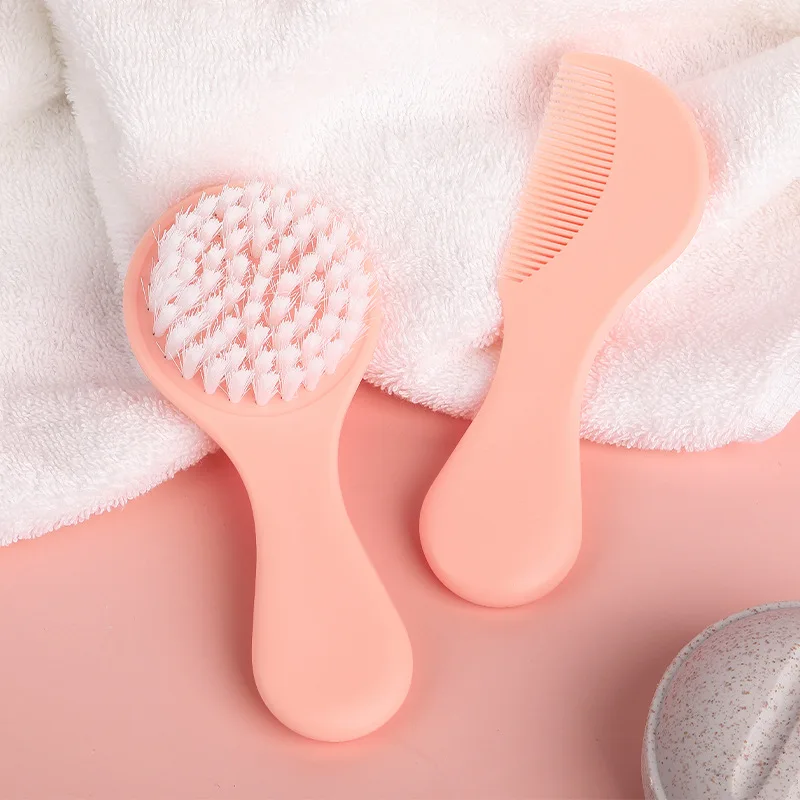 Baby Comb Children Comb Brush Comb Care Head Removal Scale Care Shampoo Brush Brush Suit Baby Shampoo Tool