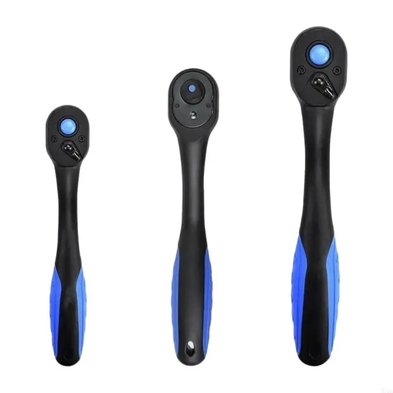 M7DA 3piece Ratcheting Llave Conjunto rotaciones bidireccionales 72 Precisos Dientes Many Diseño Construcción acero