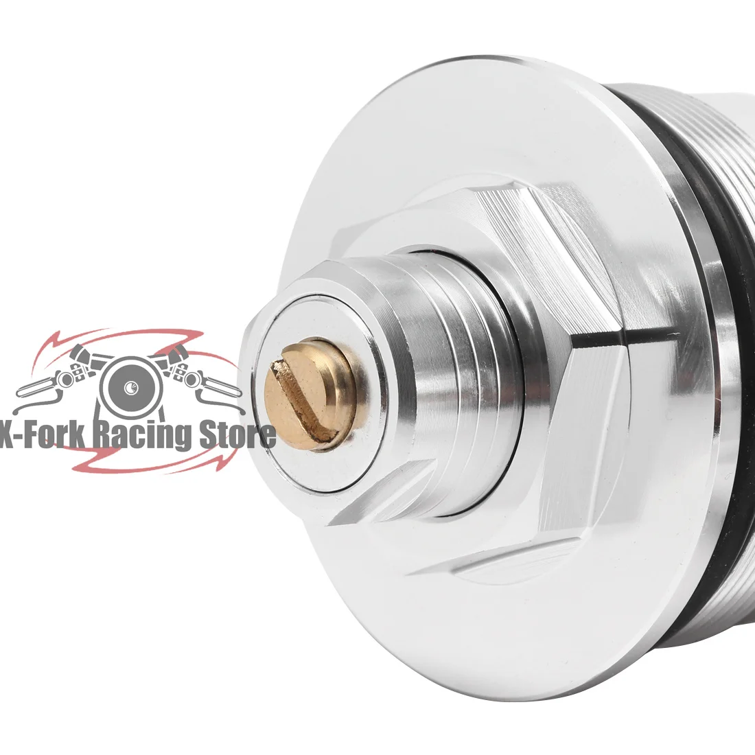 2xFront Preload Fork Caps For KAWASAKI ZX750 ZXR750 1993-1995 ZX750 Ninja ZX-7 1989-1995 ZX900 Ninja ZX-9R 1994-1997 11012-1748