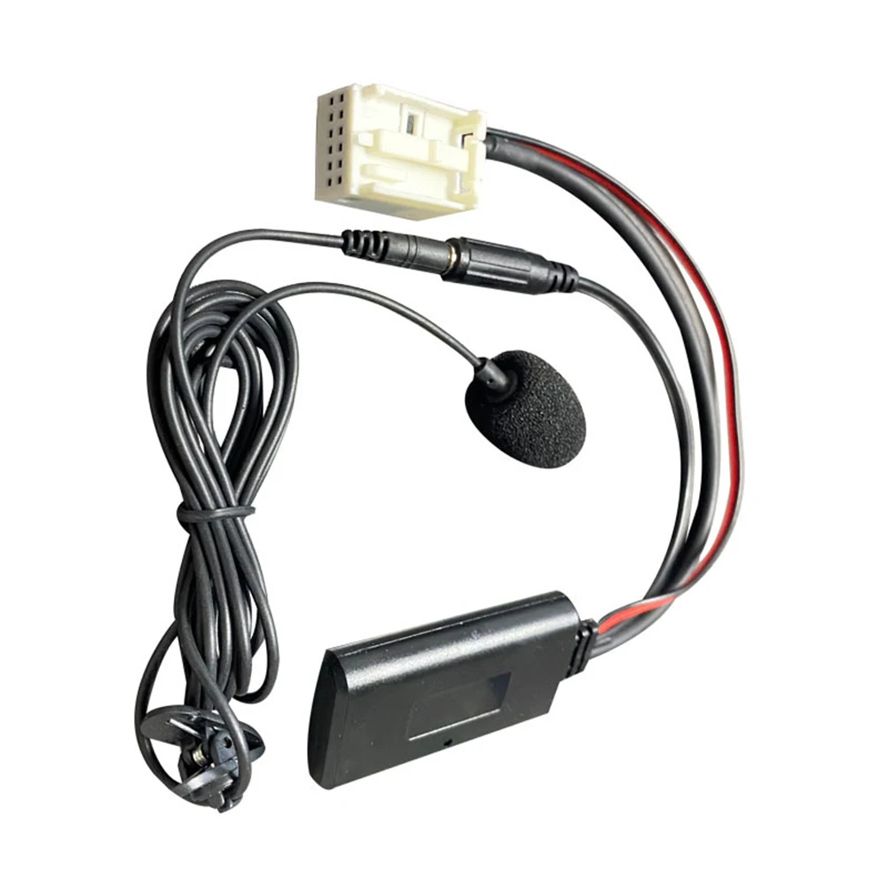 Aux Cable Adapter Bluetooth-Compatible 5.0 Handsfree Phone Calling with Microphone for Volkswagen RCD510 300 310